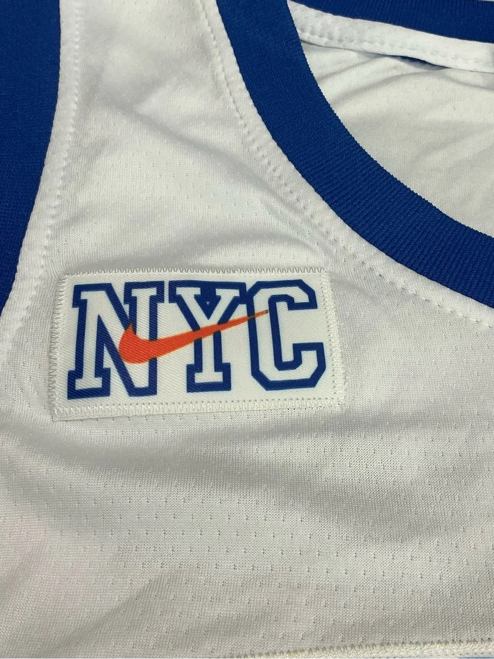 NWT New York Knicks Brunson # 11 Swingman City Edition Nike Jersey Size 50/L